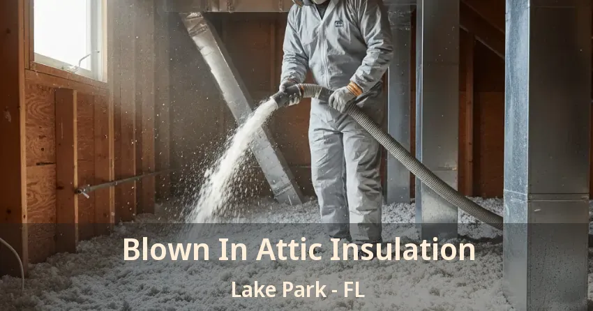 Blown In Attic Insulation Lake Park - FL
