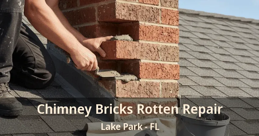 Chimney Bricks Rotten Repair Lake Park - FL