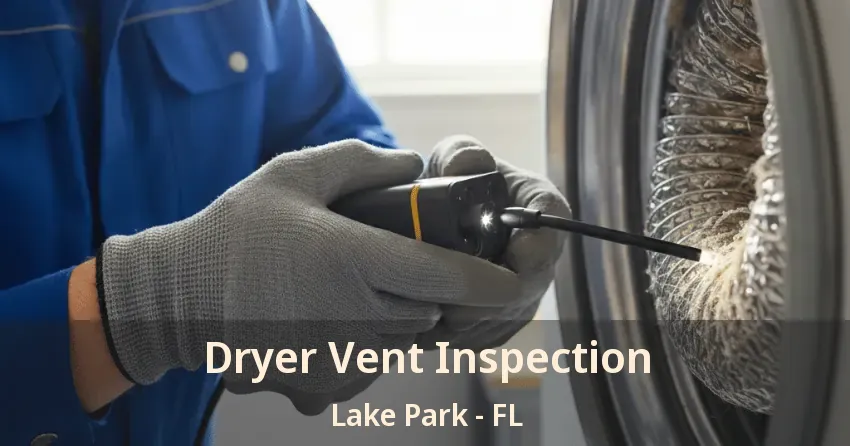 Dryer Vent Inspection Lake Park - FL