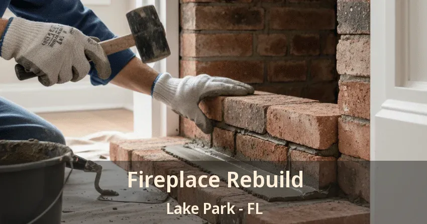 Fireplace Rebuild Lake Park - FL