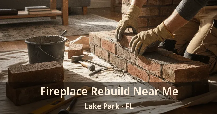 Fireplace Rebuild Near Me Lake Park - FL