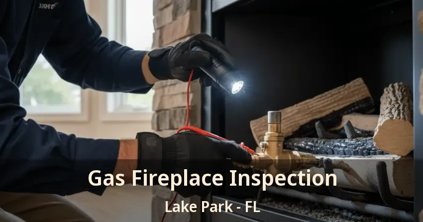 Gas Fireplace Inspection Lake Park - FL
