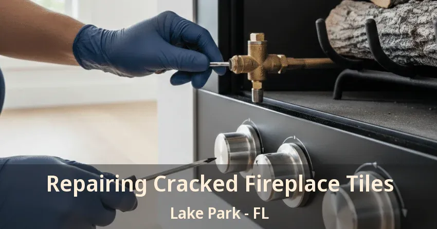 Repairing Cracked Fireplace Tiles Lake Park - FL