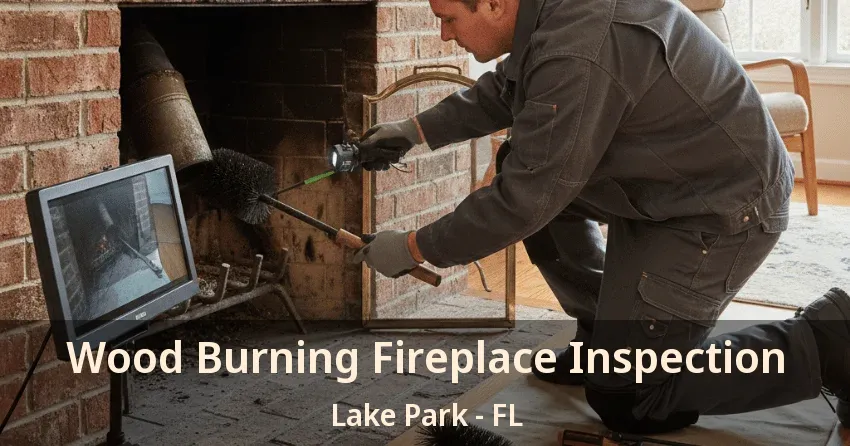 Wood Burning Fireplace Inspection Lake Park - FL